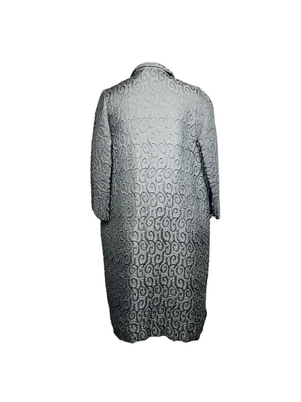 Embroided vintage dress coat - Picture 4 of 4